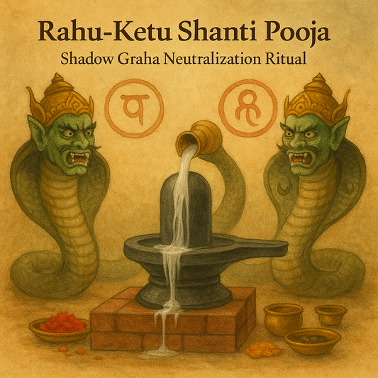 Rahu-Ketu Shanti Pooja – Shadow Graha Neutralization Ritual