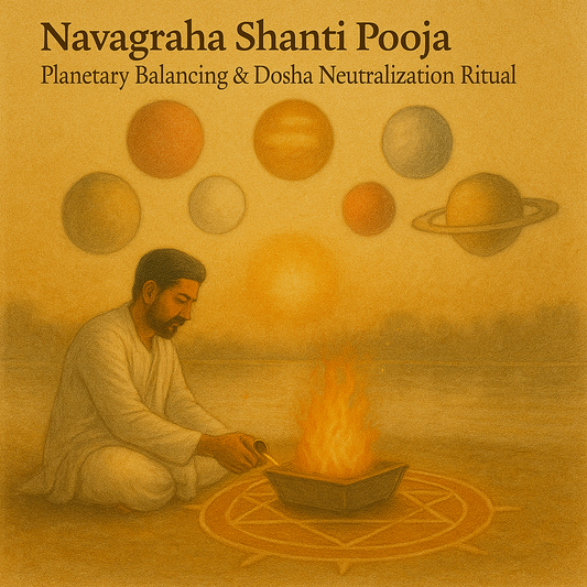 Navagraha Shanti Pooja – Planetary Balancing & Dosha Neutralization Ritual