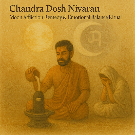 Chandra Dosh Nivaran – Moon Affliction Remedy & Emotional Balance Ritual