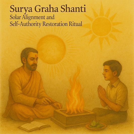 Surya Graha Shanti – Solar Alignment and Self-Authority Restoration Ritual