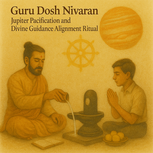 Guru Dosh Nivaran – Jupiter Pacification and Divine Guidance Alignment Ritual