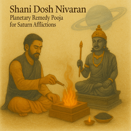 Shani Dosh Nivaran Pooja - Planetary Remedy Pooja for Saturn Afflictions