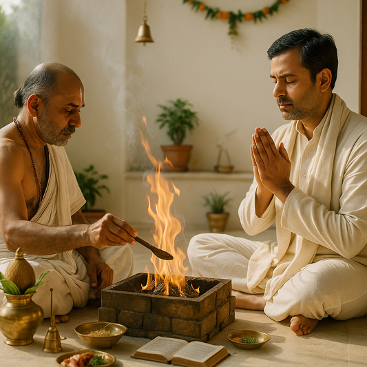 Pooja with Havan