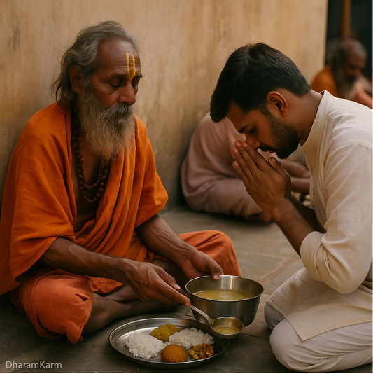 Seva Bhoj (सेवा भोज)